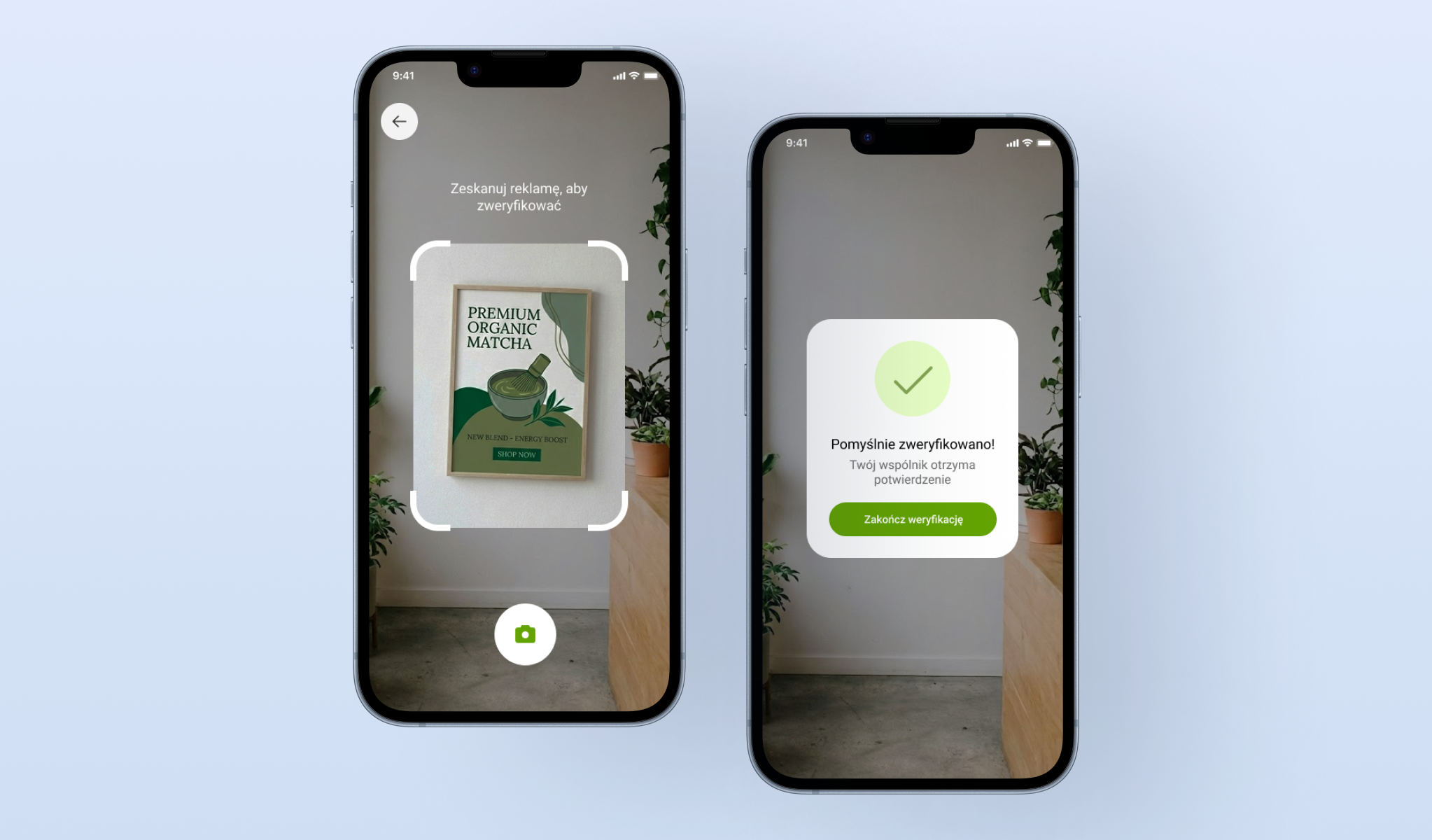 UI of the ,,AdSwap" Mobile App