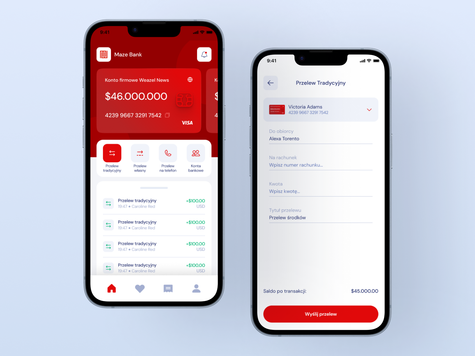 Cover of the mobile banking app