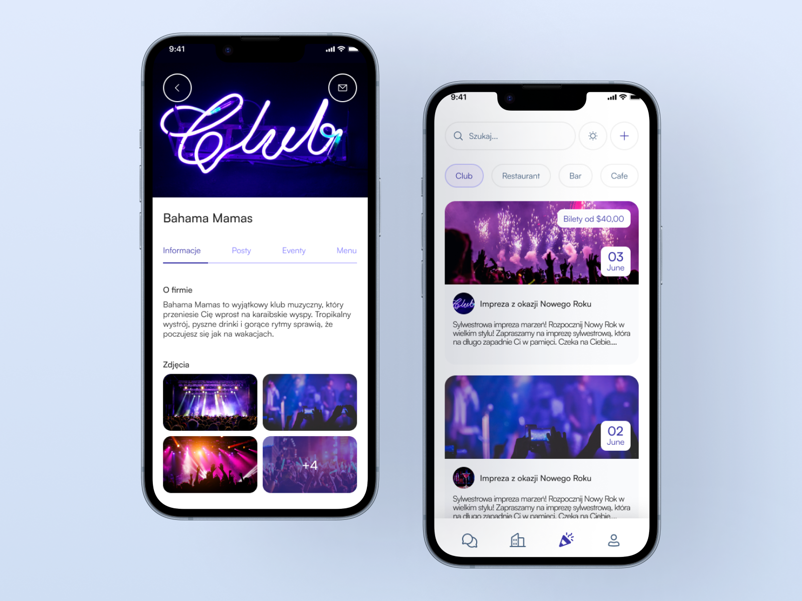Cover of the business app UI