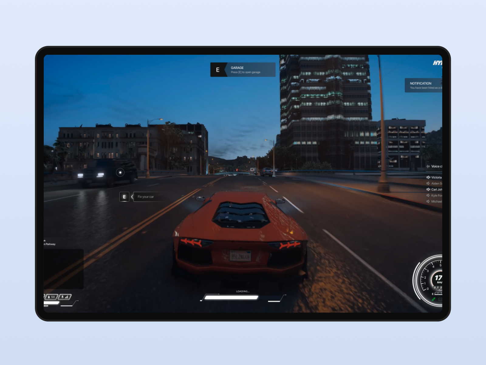 Cover of GTA V hud UI